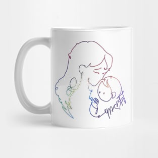 rainbow mom Mug